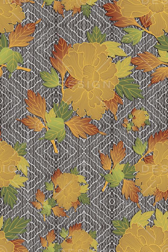 手绘印花华亿平台图片