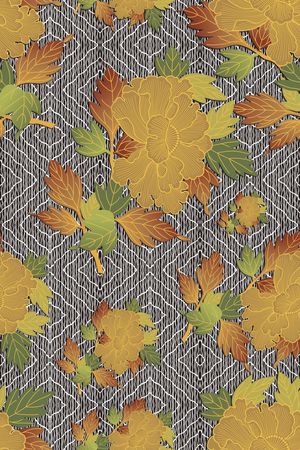 手绘印花华亿平台图片