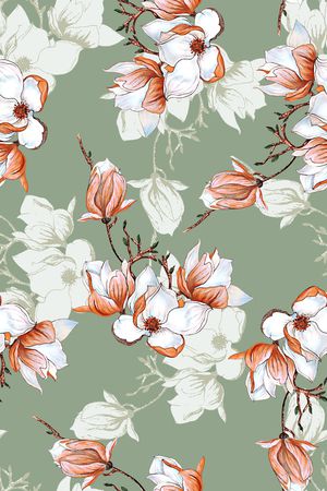 树枝印花华亿平台图片