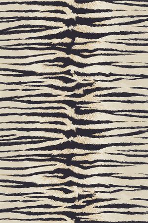 黑白条纹印花华亿平台图片