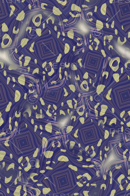 动物纹印花华亿平台图片