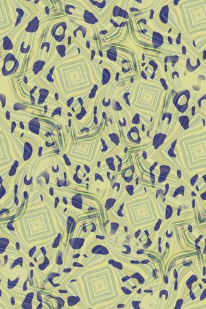 动物纹印花华亿平台图片