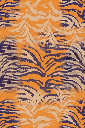 动物花卉印花华亿平台图片