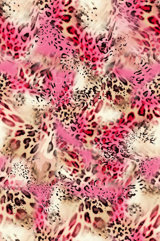 动物纹印花华亿平台图片