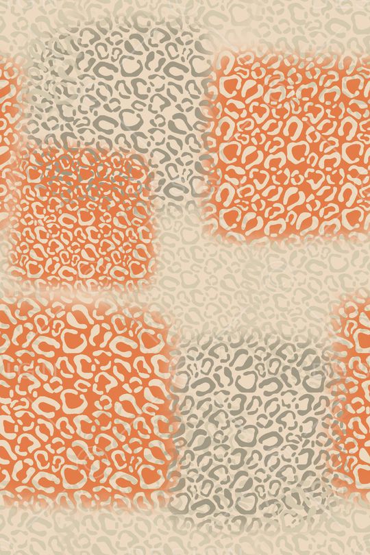 动物纹印花华亿平台图片