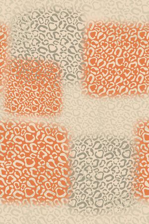 动物纹印花华亿平台图片