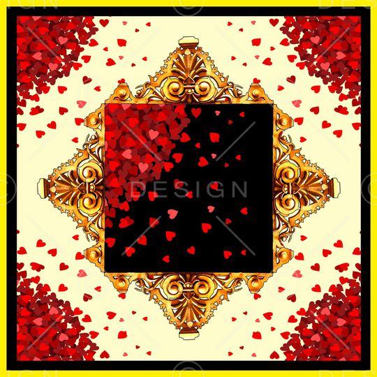 爱心印花华亿平台图片