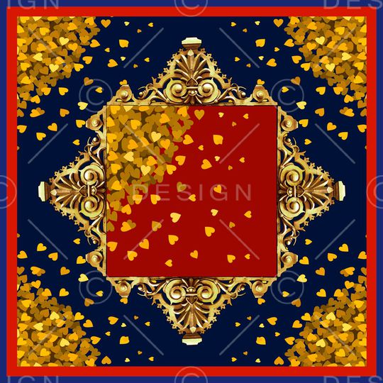 爱心印花华亿平台图片