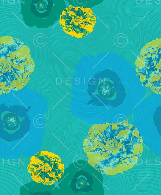 手绘印花华亿平台图片