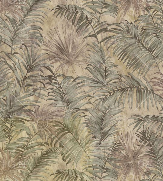 绿植树叶印花华亿平台图片