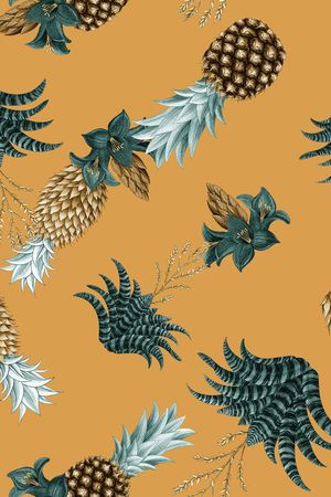 彩底花卉印花华亿平台图片