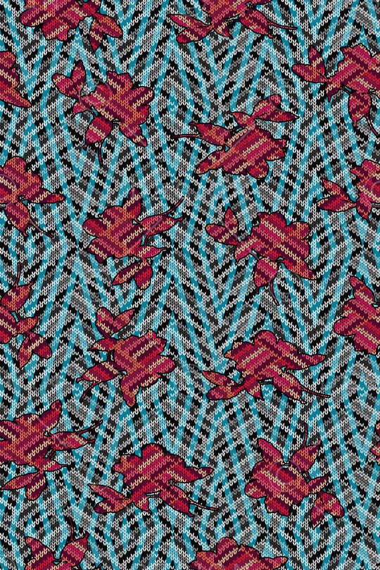 抽象印花华亿平台图片