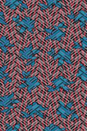 抽象印花华亿平台图片