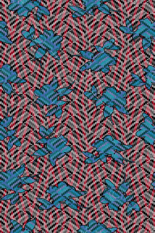 抽象印花华亿平台图片