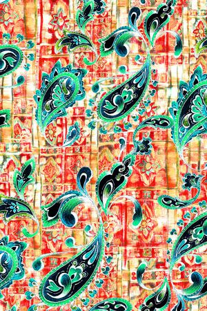 佩斯利印花华亿平台图片