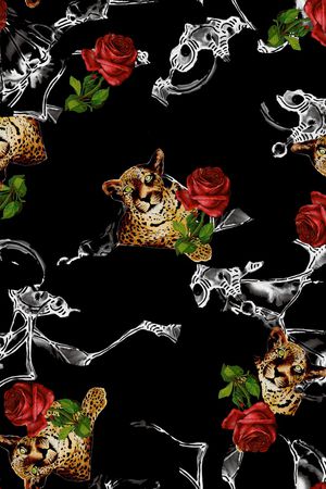 大牌风印花华亿平台图片