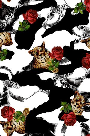 大牌风印花华亿平台图片