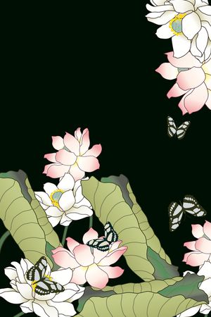 荷花印花华亿平台图片