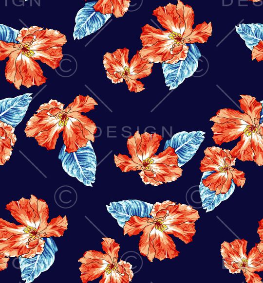 简欧印花华亿平台图片