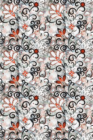 佩斯利印花华亿平台图片