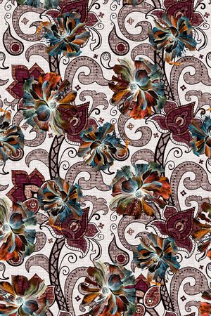 大牌风印花华亿平台图片