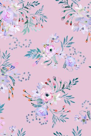 粉色印花华亿平台图片