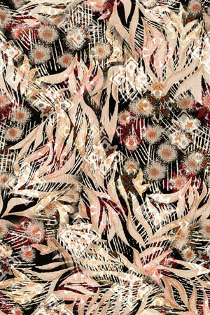 大牌风印花华亿平台图片