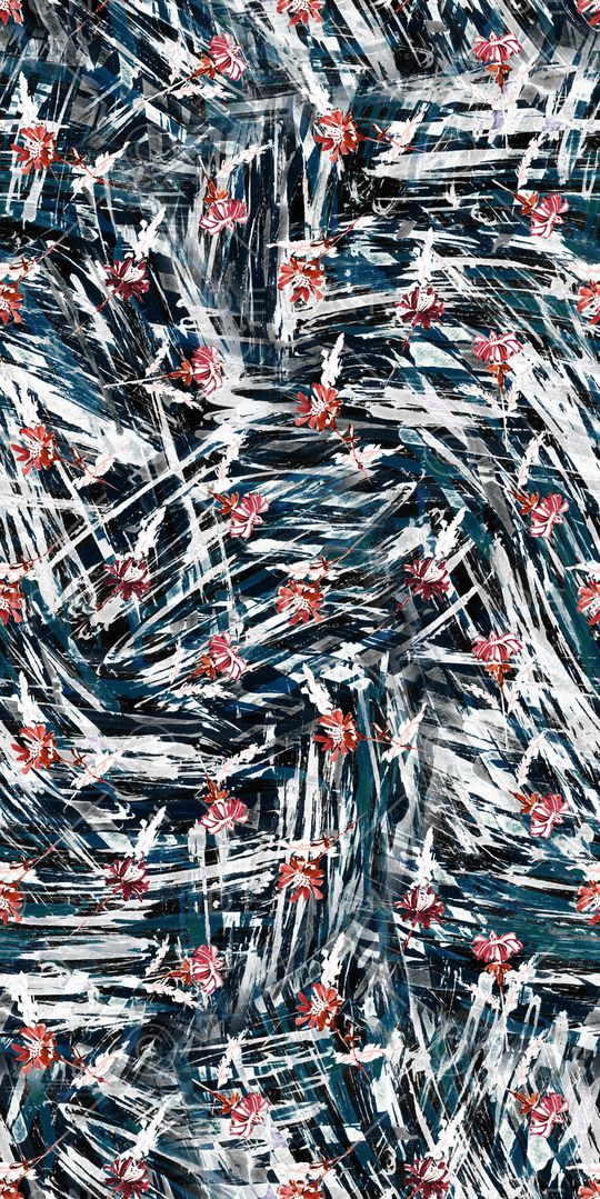 大牌风印花华亿平台图片