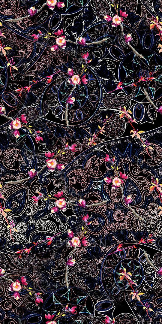 大牌风印花华亿平台图片