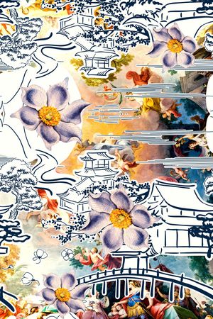 定位花印花华亿平台图片