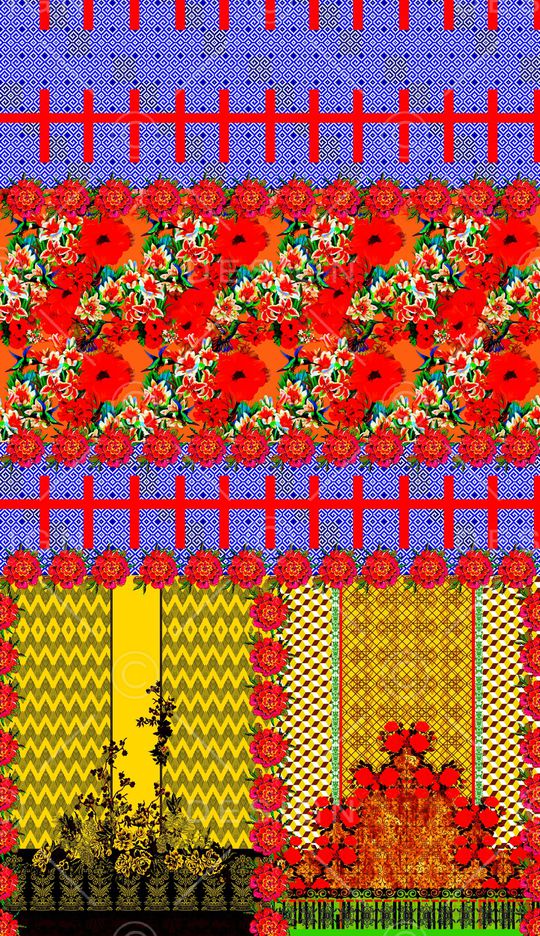 定位花印花华亿平台图片