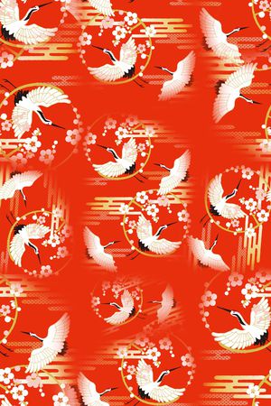 复古印花华亿平台图片