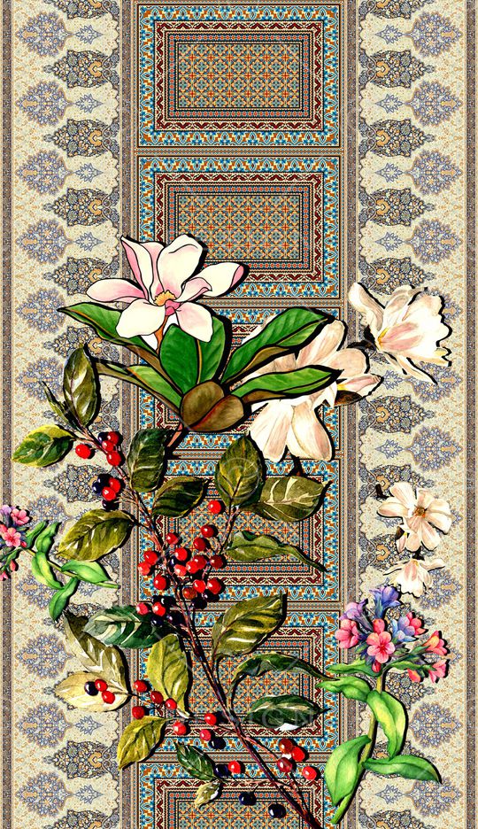 定位花印花华亿平台图片