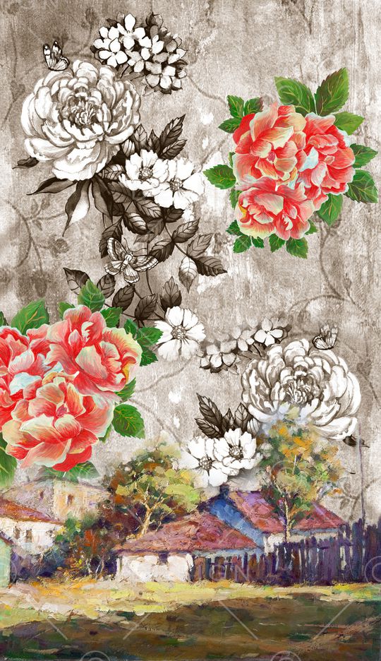 定位花印花华亿平台图片