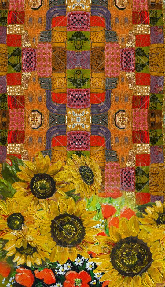 波西米亚印花华亿平台图片