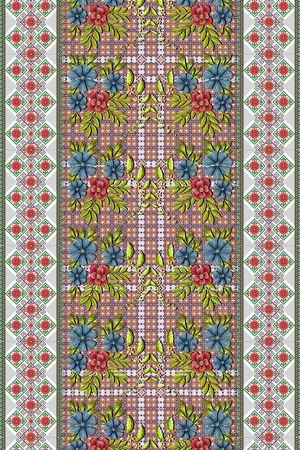 波西米亚印花华亿平台图片