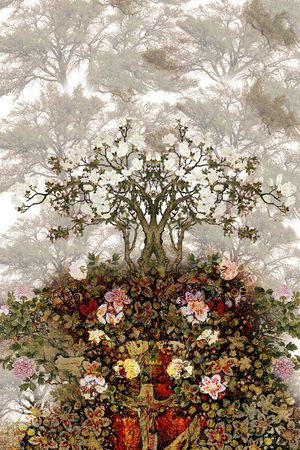 定位花印花华亿平台图片