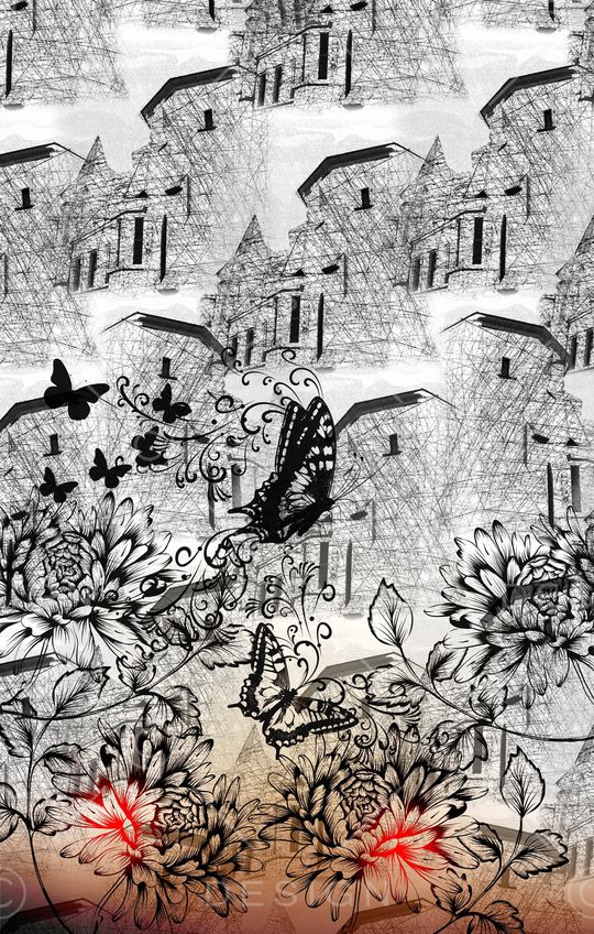 定位花印花华亿平台图片