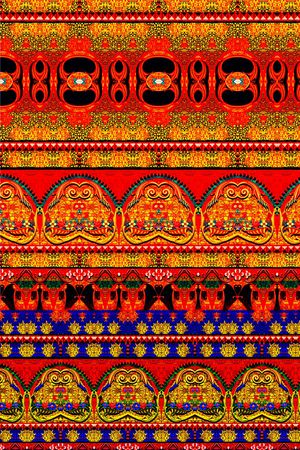 波西米亚印花华亿平台图片