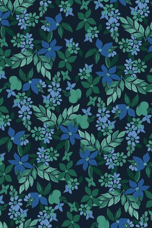 小碎花印花华亿平台图片