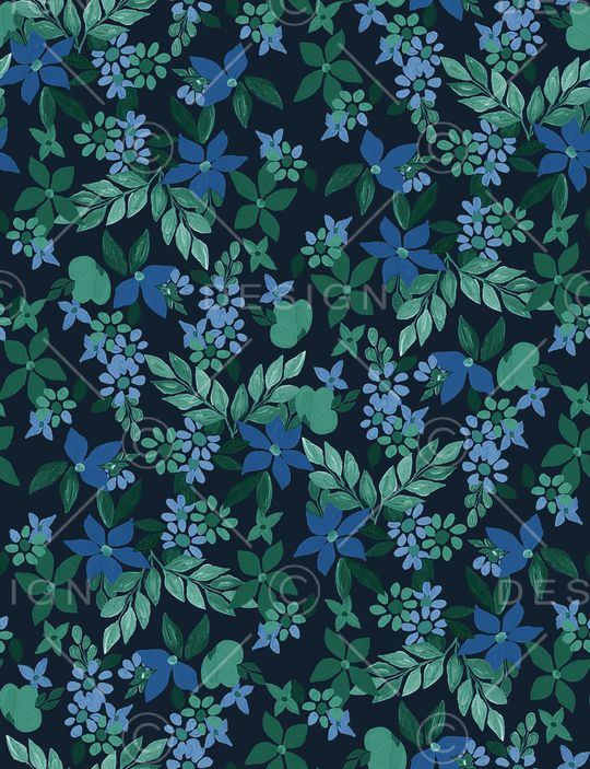 小碎花印花华亿平台图片