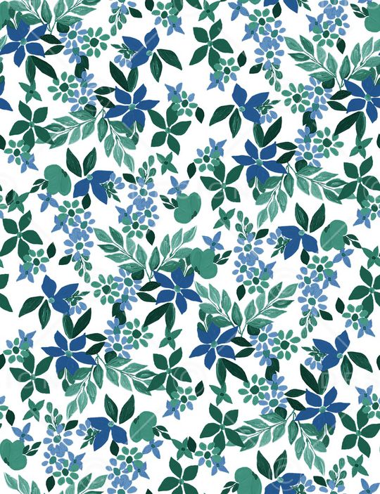 小碎花印花华亿平台图片