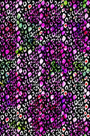 豹纹印花华亿平台图片