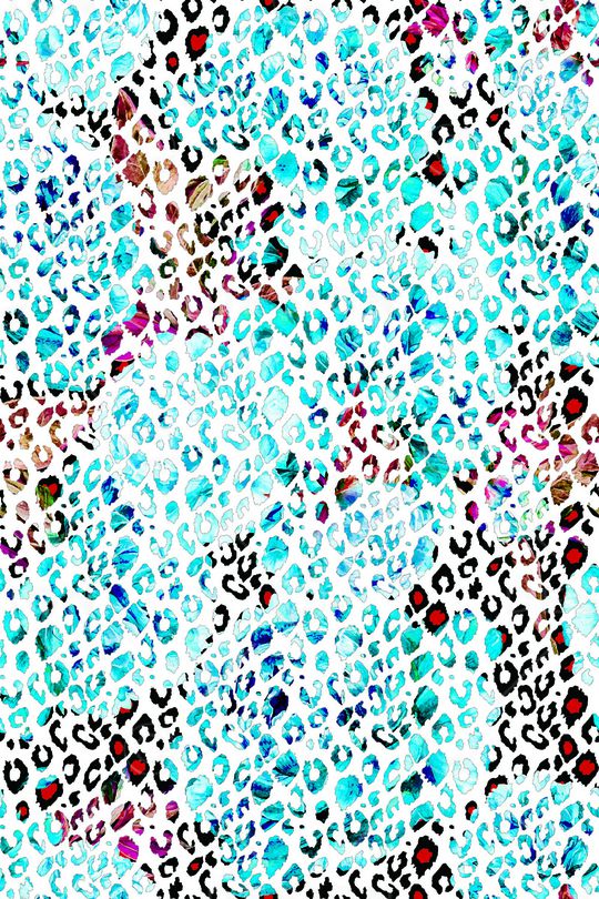 豹纹印花华亿平台图片