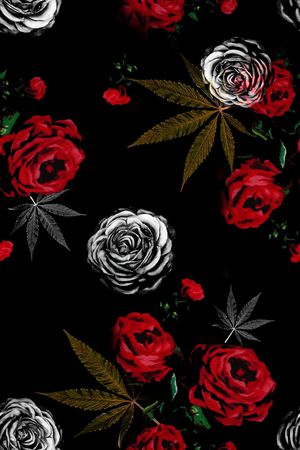 大牌风印花华亿平台图片