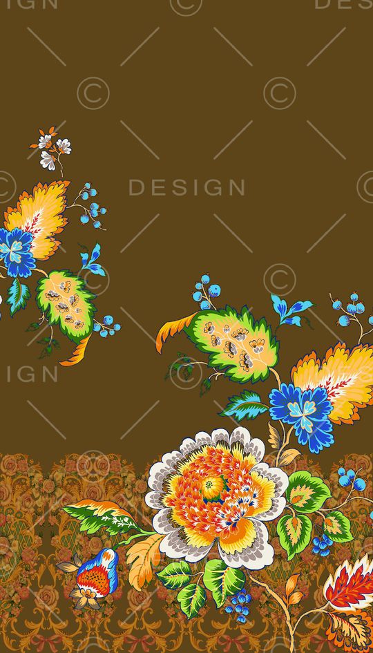 定位花印花华亿平台图片