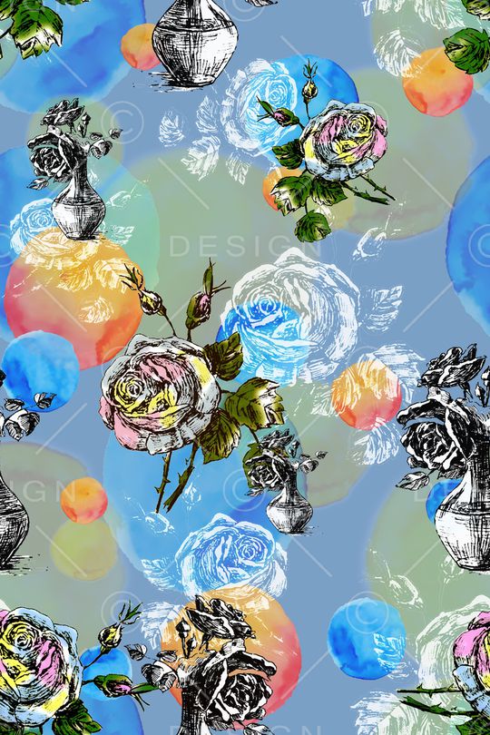 大牌风印花华亿平台图片