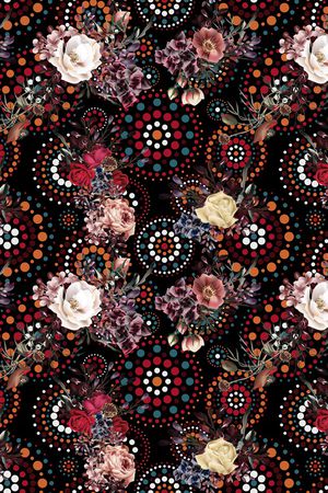 波西米亚印花华亿平台图片