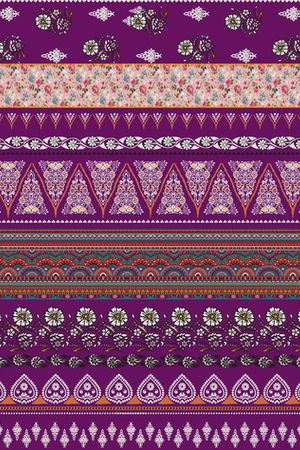 传统纹样印花华亿平台图片