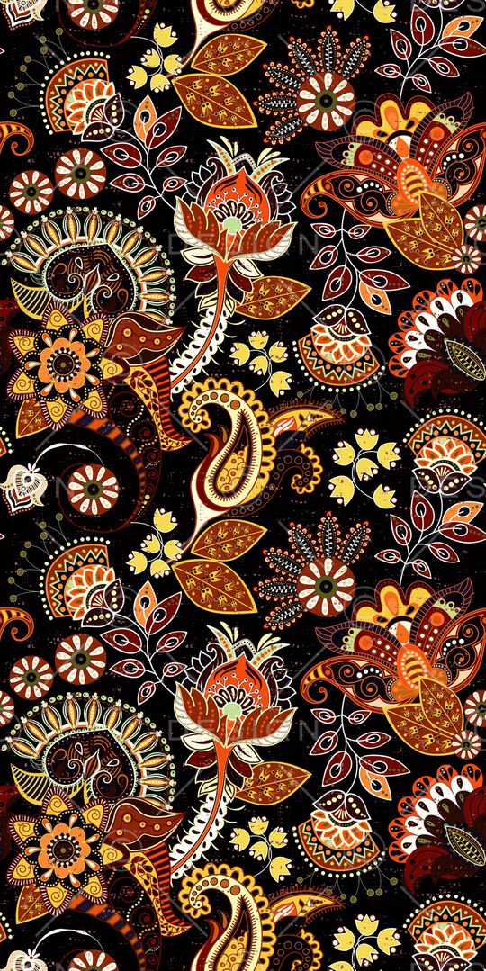 佩斯利印花华亿平台图片